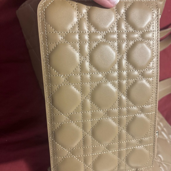 Dior Beige Quilted Tote Bag - Picture 10 of 11